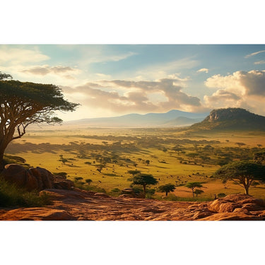 Savanna Landscape canvas